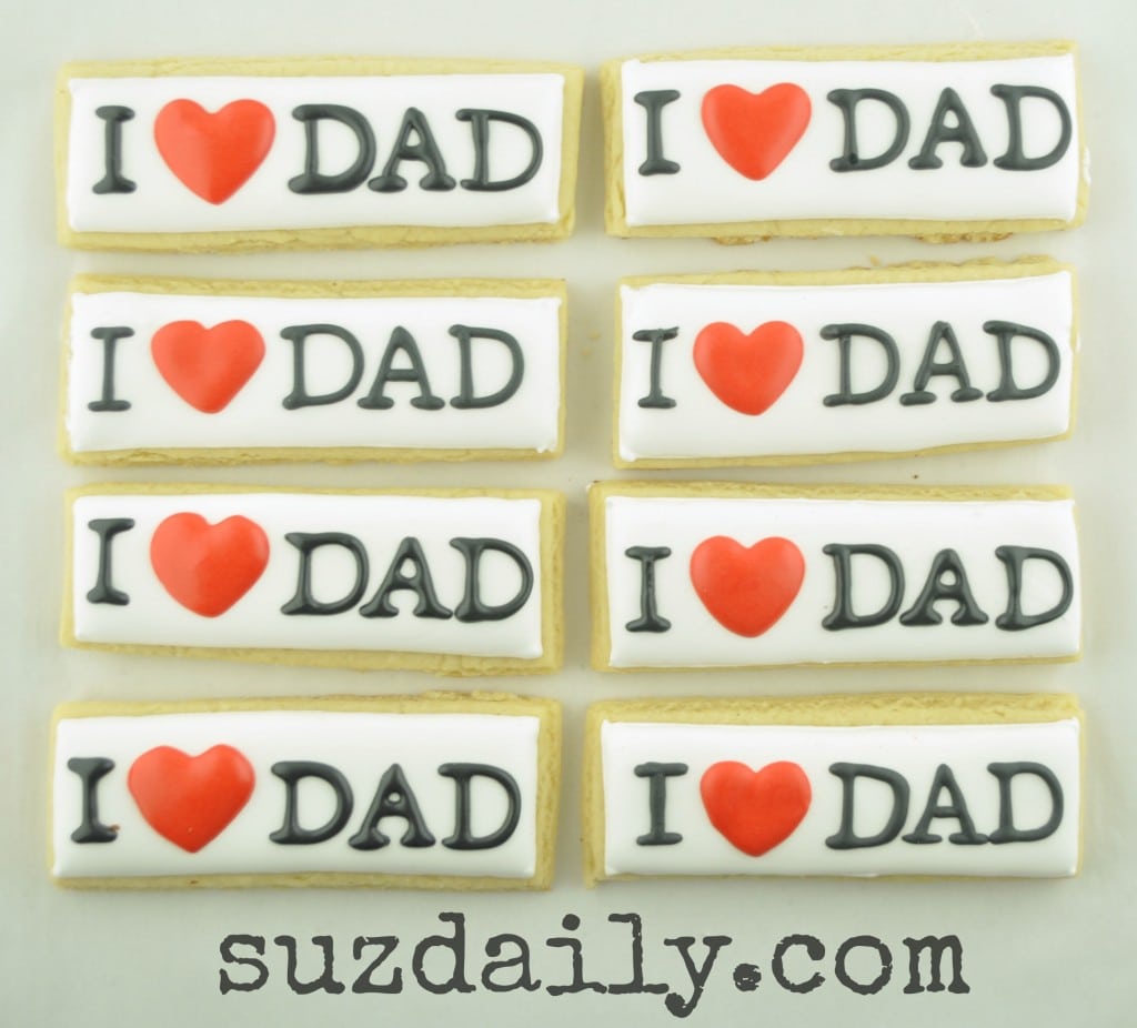 Father's Day Cookies â Suz Daily